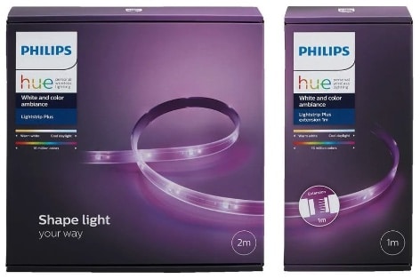 Philips Hue LightStrip Plus V4 2 + 1m Base Kit