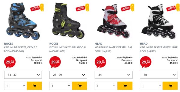 Head / Roces Inline Skates