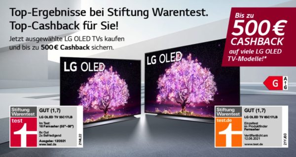 LG OLEDs bei Siftung Warentest seit 4 Jahren vorne mit dabei 2022 02 16 17 28 14 e1645029218428