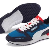 Puma Freizeitschuh R78 blau/weiß