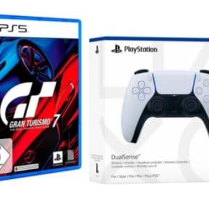 Sony PlayStation 5 DualSense Controller + Gran Turismo 7