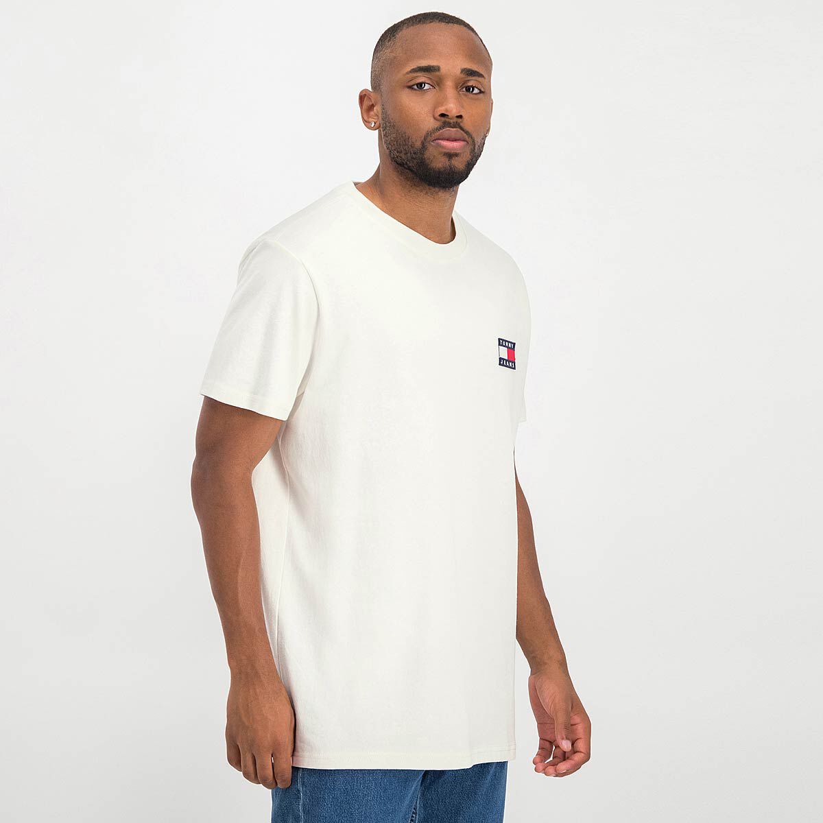 TOMMY JEANS BADGE T SHIRT White 2