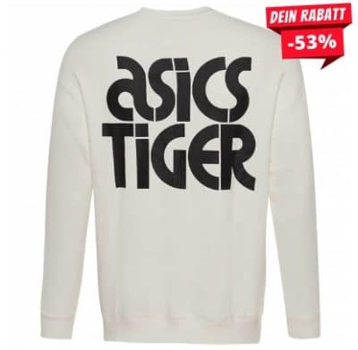 ASICS Tiger Big Logo Crew Herren Sweatshirt 2191A020-100