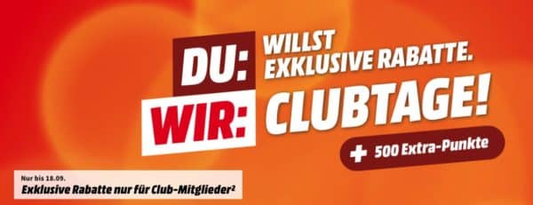 MediaMarkt Club-Tage