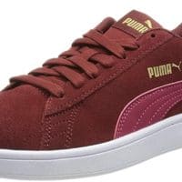 PUMA Unisex Smash V2 Sneaker rot