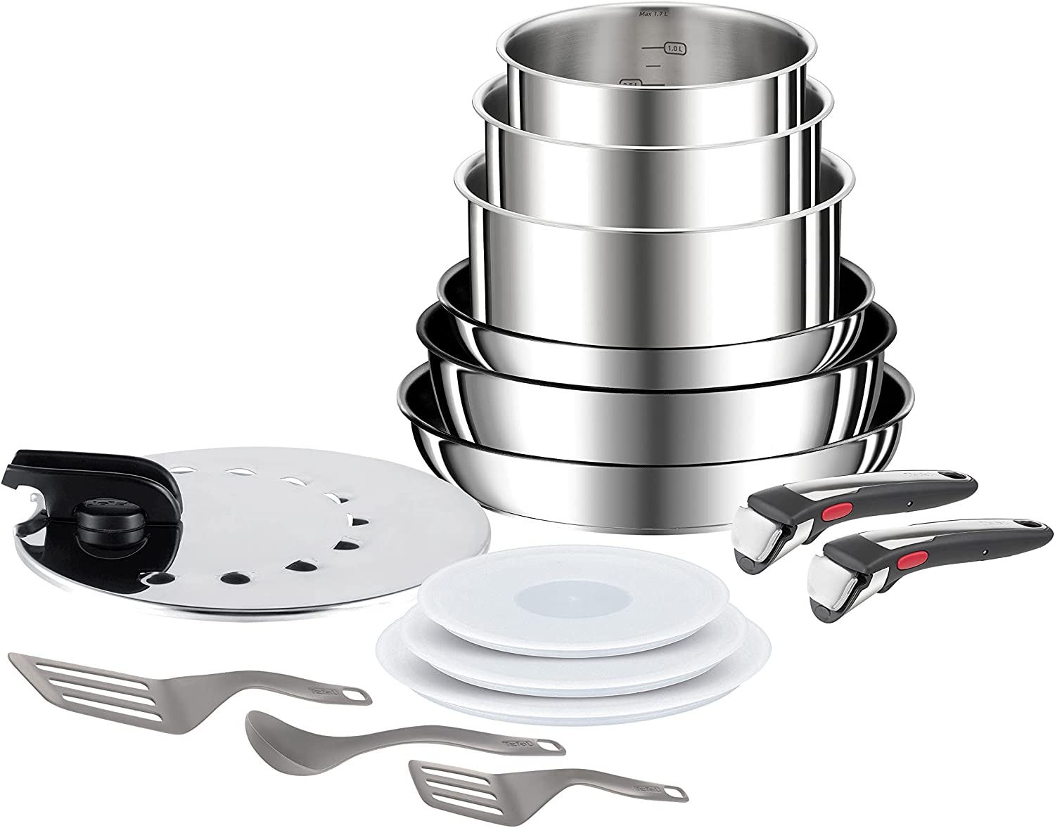 Tefal L97495 Ingenio Preference On 15-teiliges Kochgeschirr