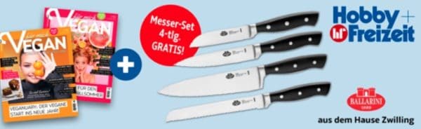 Vegan für mich mit Ballarini Messern 