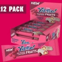 Weider Yippie! Fruits Protein Bar Eiweißriegel, Raspberry Vanilla