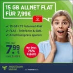 [Letzte Chance!] ☎️ 15GB LTE Vodafone Allnet für NUR 7,99€ mtl. - keine AG // 50GB für 14,99€