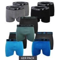 6er Pack Pierre Cardin Herren Boxershorts Unterwäsche in verschiedenen Farben