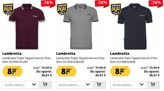 Lambretta Poloshirts