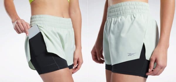 Reebok Running Two-In-One Shorts