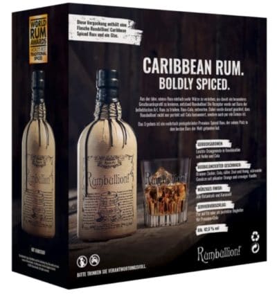 Rumbullion Premium Spiced Rum Geschenkset