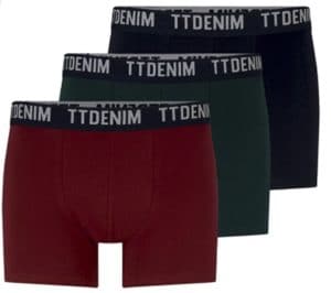 TOM TAILOR Denim Herren 3-Pack Boxershorts