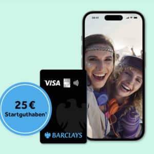 25€ Startguthaben 💸 Barclays Visa Kreditkarte | Eine der besten Kreditkarten auf dem Markt!