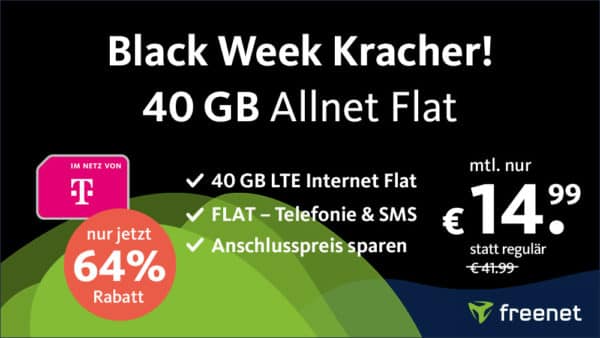 freenet BlackWeekKracher Telekom 40GB 1000x563 1
