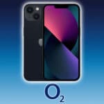 Apple iPhone 14 für 34,99€ + 50GB LTE/5G im o2 Mobile M Boost für 34,99€ mtl. + 100€ RNP Bonus