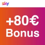Letzte Chance! [Sky Q] 80€ Bonus + 50% Rabatt auf alle Pakete 🏁 für 34€ mtl. volles Sky-Programm!