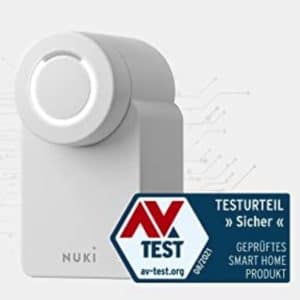 Nuki Smart Lock 3.0 smartes Tuerschloss fuer schluessellosen Zutritt ohne Umbau nachruestbares elektronisches Tuerschloss AV TEST 2022 05 30 13 48 21