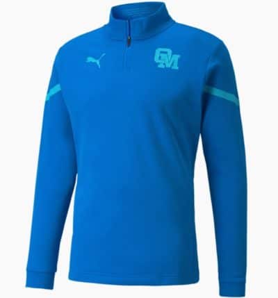 OM Prematch Herren Fußball-Shirt