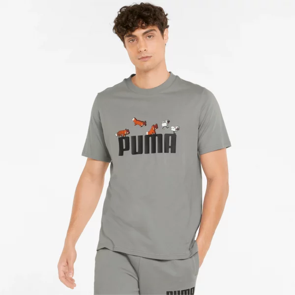 PUMA x MINECRAFT Graphic Herren T Shirt 1