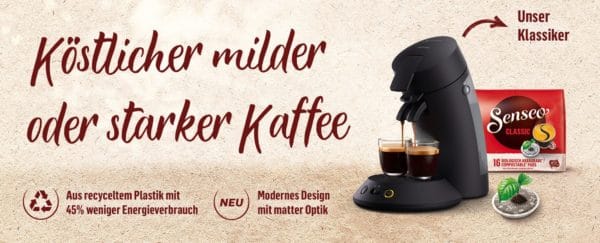 Philips Domestic Appliances Senseo Original Plus CSA210/60 Kaffeepadmaschine