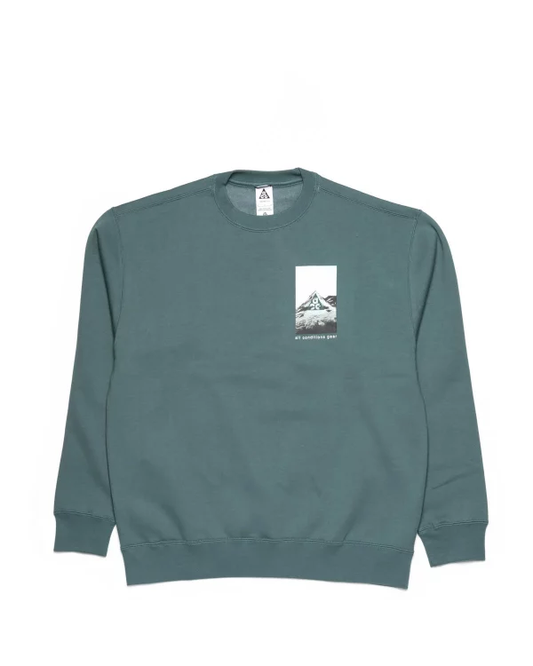 nike u acg tf flc gpx crew mineral slate thunder blue dj1590 384 apparel   hoodies  sweatshirts manufacturers 1
