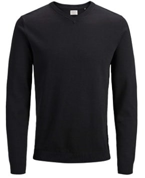 JACK & JONES Male Strickpullover V-Ausschnitt