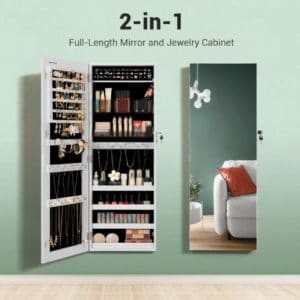 Songmics Hänge-Schmuckschrank