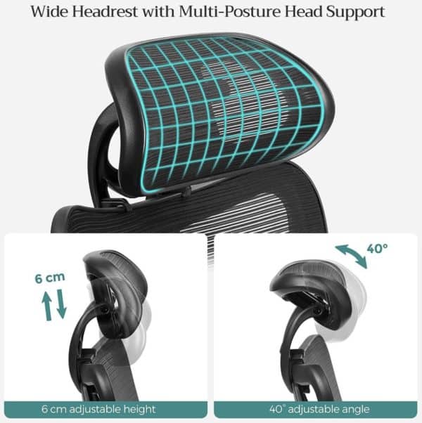 Songmics Schreibtisch Stuhl OBN063B01