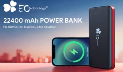 EC Technology 22400mAh Power Bank