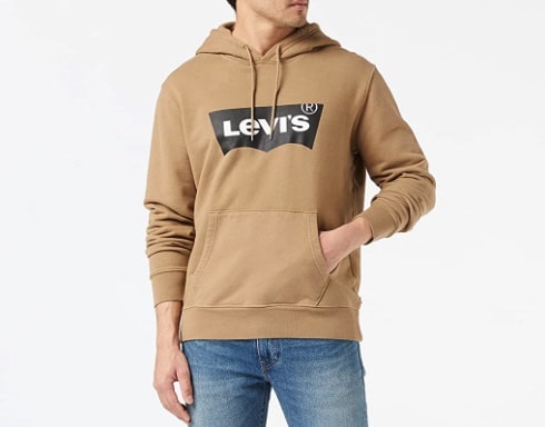 Levi's Herren Standard Graphic Hoodie Bw Petri Kapuzenpulli