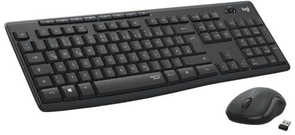 Logitech MK295 kabelloses Tastatur Maus Set