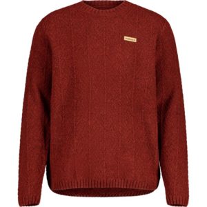 Maloja Herren WieselM. Knitted Pullover in rotbraun
