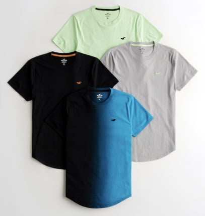 Mens Curved Hem T Shirt 4 Pack Mens Up To 50 Off Select Styles HollisterCo.com 2022 07 11 11 20 09 Mens Curved Hem T Shirt 4 Pack Mens Up To 50 Off Select Styles HollisterCo.com 2022 07 11 11 20 09