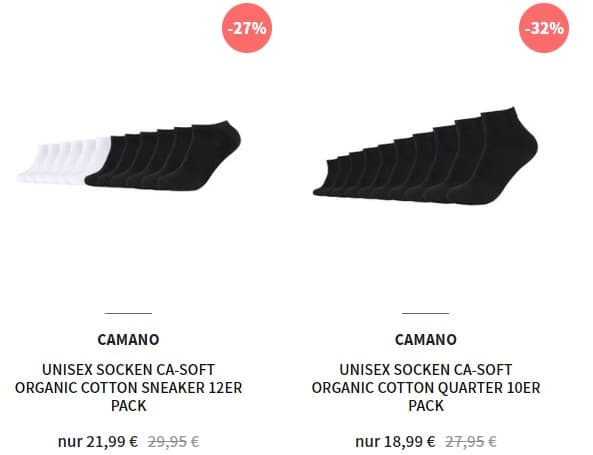 MyTopDeals MYBODYWEAR Camano Sneaker Quater Socken 2 MyTopDeals MYBODYWEAR Camano Sneaker Quater Socken 2