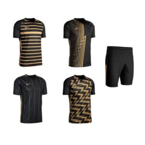 MyTopDeals Nike Set Sonderedition ClubZone schwarzgold