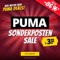 PUMA Sonderposten Sale MOB DEU