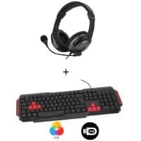 Speedlink Sento USB Headset + Speedlink Ludicum USB Gaming Tastatur