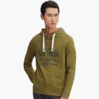 TOM TAILOR Herren Hoodie mit Logo-Print