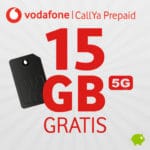 [Letzte Chance!] 3 Monate GRATIS 🚀 15GB 5G/LTE Vodafone Allnet CallYa Prepaid (500 Mbit/s, mtl. kündbar)