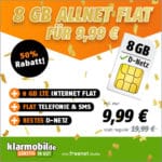 [0,00€ AG!] 💥 Telekom Allnet-Flats, z.B. 8GB LTE für 9,99€ // 16GB für 14,99€ & mehr (auch mtl. kündbar!)