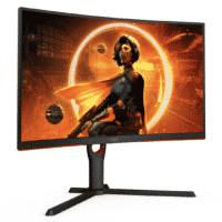 AOC CQ27G3SU/BK 27 Zoll QHD Gaming Monitor (1 ms Reaktionszeit, 165 Hz)