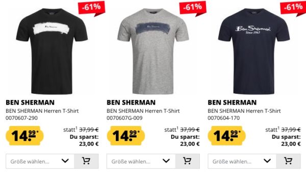 Ben Sherman T Shirts