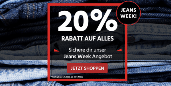 Jeans Direct Black Week