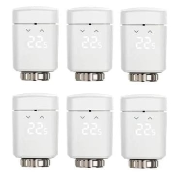 Eve Thermo 6er-Set - Smarter Heizkörper-Thermostat