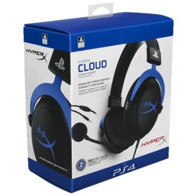 HYPERX Cloud PS4 Over-ear Gaming Headset Schwarz Blau