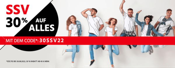 Jeans Direct 40 Euro MBW 30 Prozent Rabatt