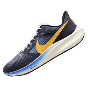 Nike Laufschuh Air Zoom Pegasus 39 Premium blau/gelb von der Seite
