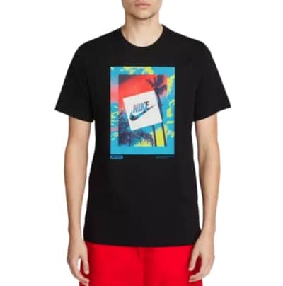 Nike Shirt Sportswear Heatwave Photo schwarz